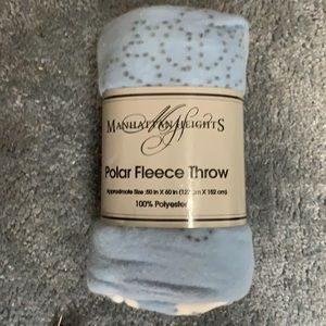 Brand new fleece throw blanket